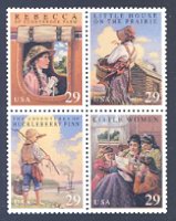 Classic American Children's BooksUnited States, 1993Block of 4 Mint Stamps